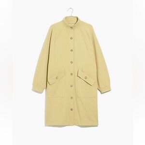 Madewell Structured Terry Longline Coat NWT